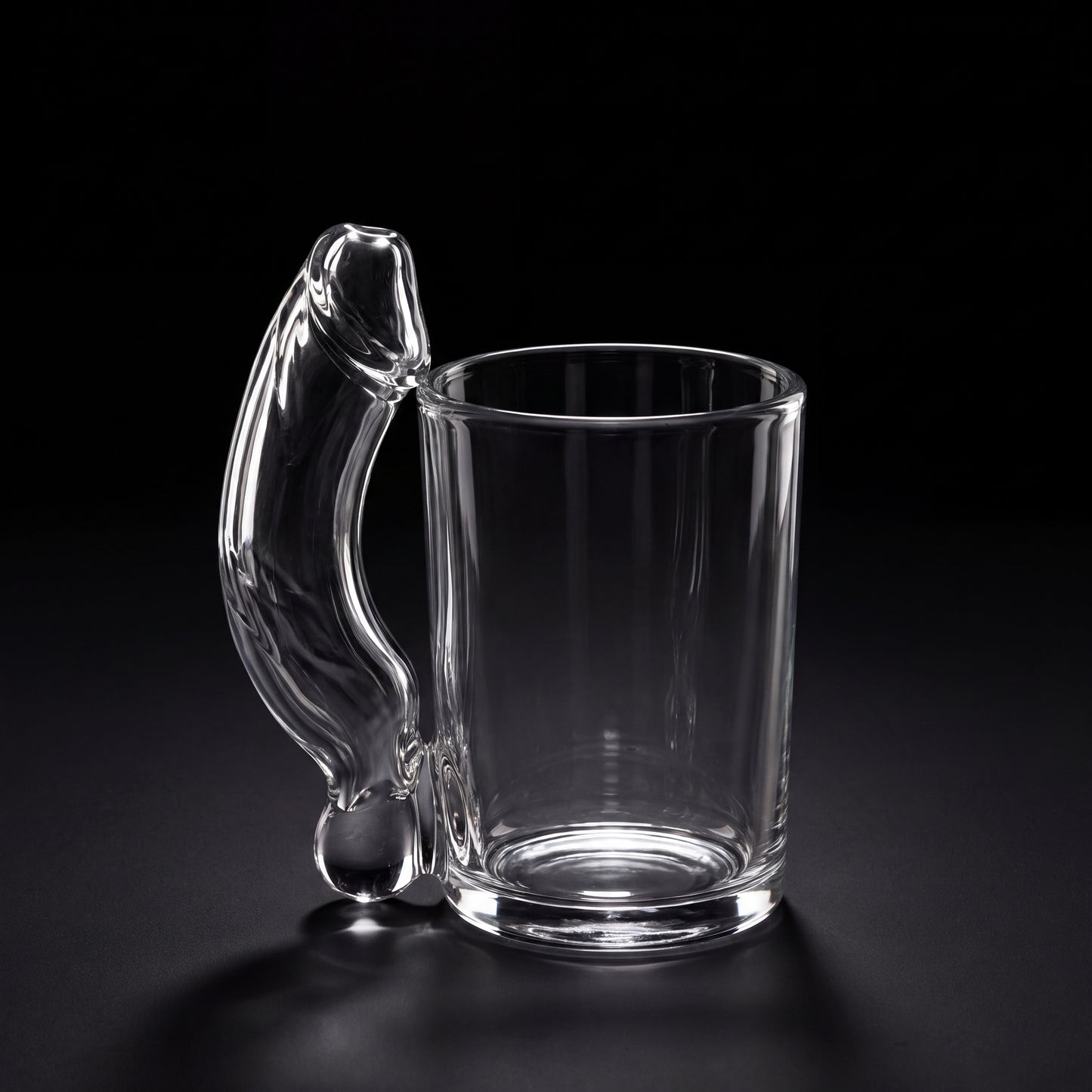 [Most Popular] Glass D Mug - Clear
