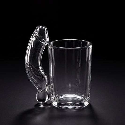 [Most Popular] Glass D Mug - Clear