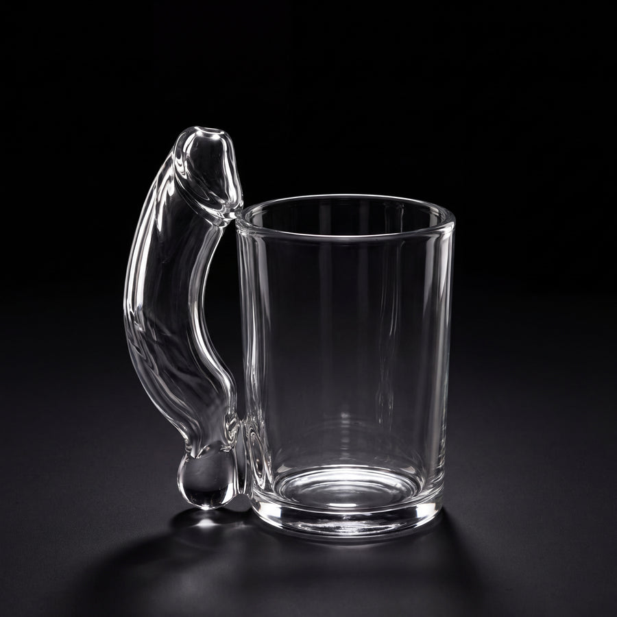 [Most Popular] Glass D Mug - Clear