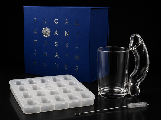 [Most Popular] Glass D Mug - Clear